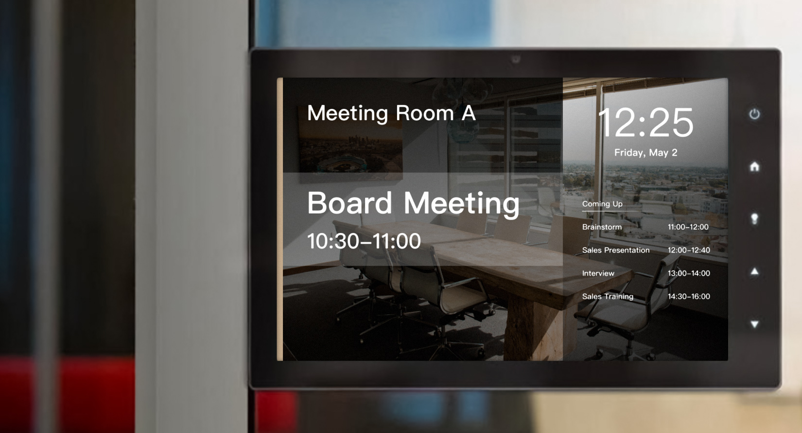 conference room digital signage